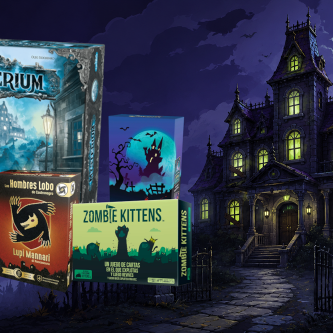 Halloween juegos de mesa