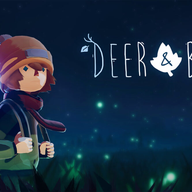 deer & boy