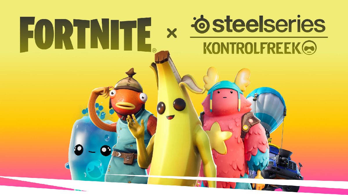 SteelSeries y KontrolFreek lanzan una nueva colección de periféricos gaming para Fortnite