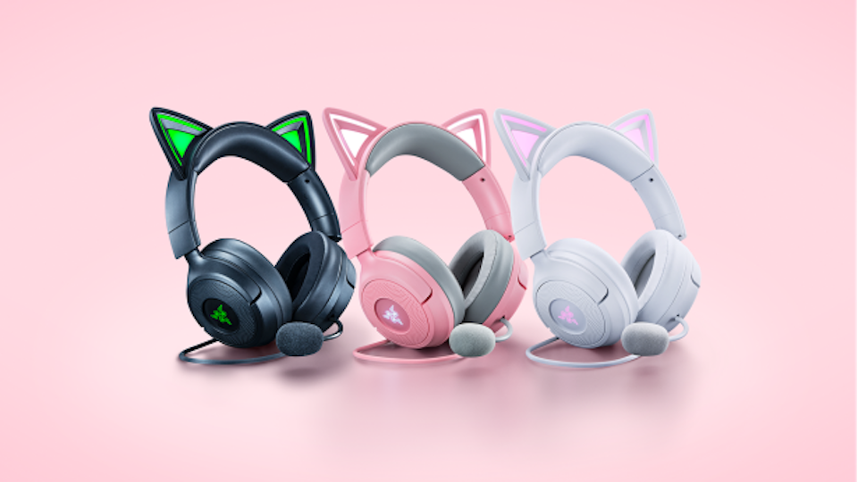 Razer presenta los Kraken Kitty V3, la vuelta de la icónica línea de auriculares